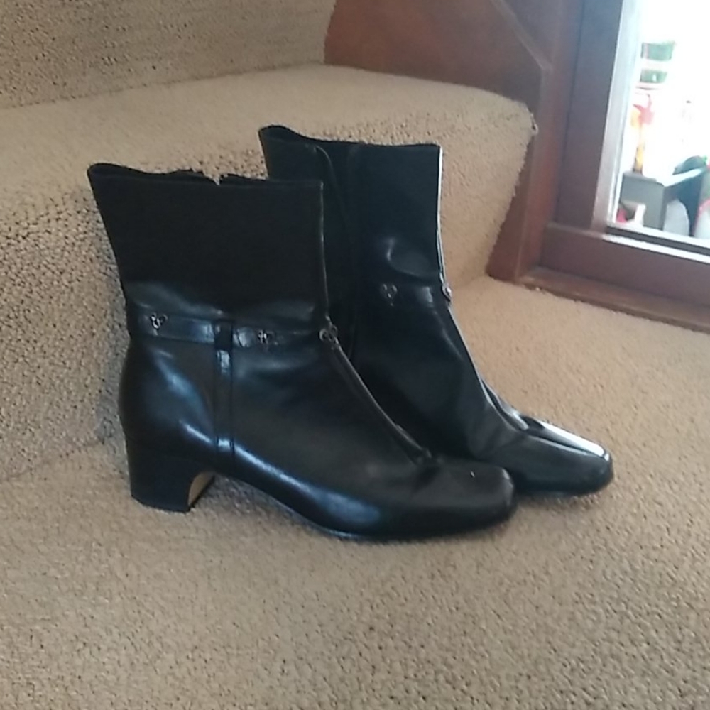 Brighton Genuine Soft Leather Short Boots, SZ 8.5